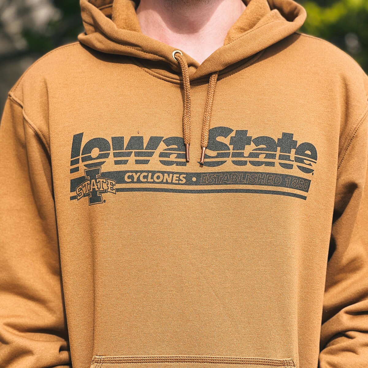 Carhartt I-State Cyclones Brown Hooded Sweatshirt
